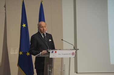 Discours de M. Laurent FABIUS, Ministre des Affaires étrangères